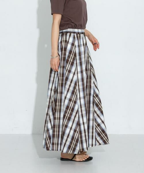 Sonny Label / サニーレーベル スカート | マルチチェックカラースカート | 詳細5