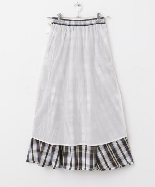 Sonny Label / サニーレーベル スカート | マルチチェックカラースカート | 詳細9