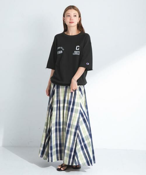 Sonny Label / サニーレーベル スカート | マルチチェックカラースカート | 詳細12