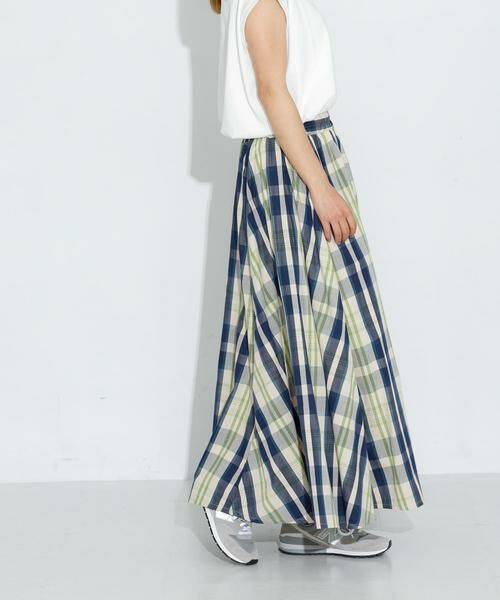 Sonny Label / サニーレーベル スカート | マルチチェックカラースカート | 詳細16