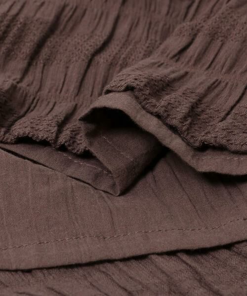 Sonny Label / サニーレーベル スカート | コットンシャーリングIラインスカート | 詳細11