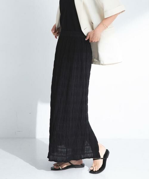 Sonny Label / サニーレーベル スカート | コットンシャーリングIラインスカート | 詳細14