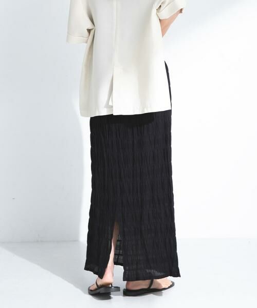 Sonny Label / サニーレーベル スカート | コットンシャーリングIラインスカート | 詳細15