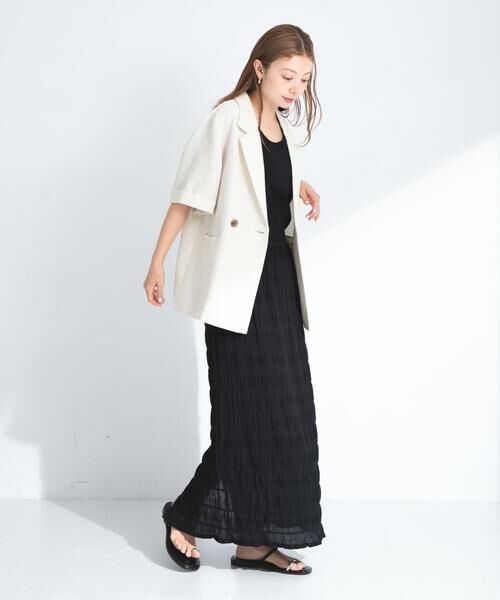 Sonny Label / サニーレーベル スカート | コットンシャーリングIラインスカート | 詳細17