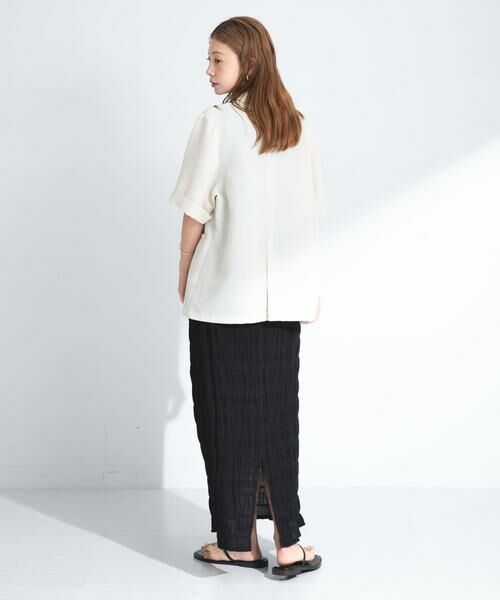 Sonny Label / サニーレーベル スカート | コットンシャーリングIラインスカート | 詳細18