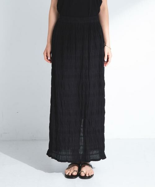 Sonny Label / サニーレーベル スカート | コットンシャーリングIラインスカート | 詳細19