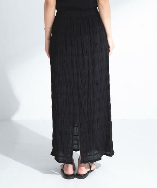 Sonny Label / サニーレーベル スカート | コットンシャーリングIラインスカート | 詳細21