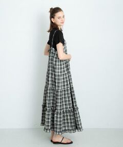 Sonny Label / サニーレーベル ワンピース | 『UR TECH』チェックティアードキャミワンピース