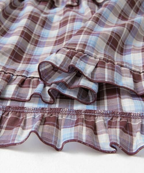 Sonny Label / サニーレーベル ワンピース | 『UR TECH』チェックティアードキャミワンピース | 詳細11