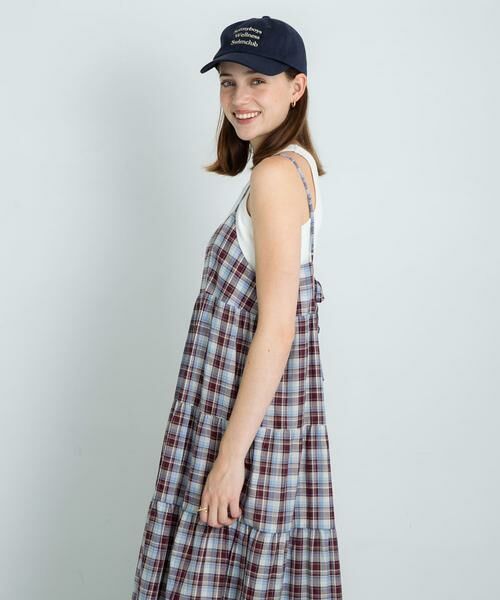 Sonny Label / サニーレーベル ワンピース | 『UR TECH』チェックティアードキャミワンピース | 詳細2