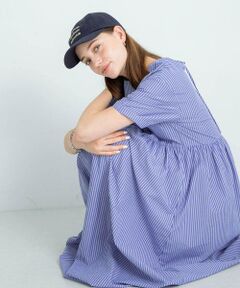 Sonny Label / サニーレーベル ワンピース | ストライプサッカーワンピース