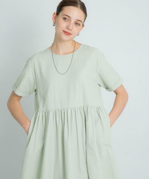 Sonny Label / サニーレーベル ワンピース | ストライプサッカーワンピース | 詳細1