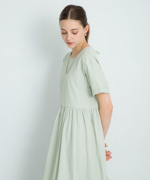 Sonny Label / サニーレーベル ワンピース | ストライプサッカーワンピース | 詳細2