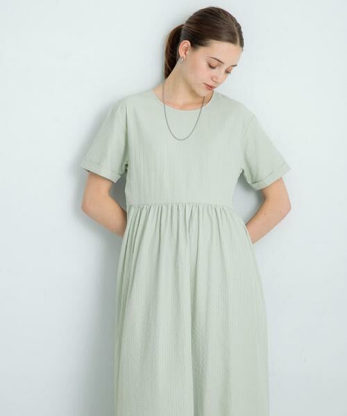 Sonny Label/サニーレーベル ストライプサッカーワンピース ミント FREE