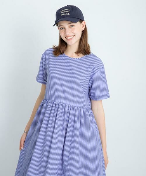 Sonny Label / サニーレーベル ワンピース | ストライプサッカーワンピース | 詳細11