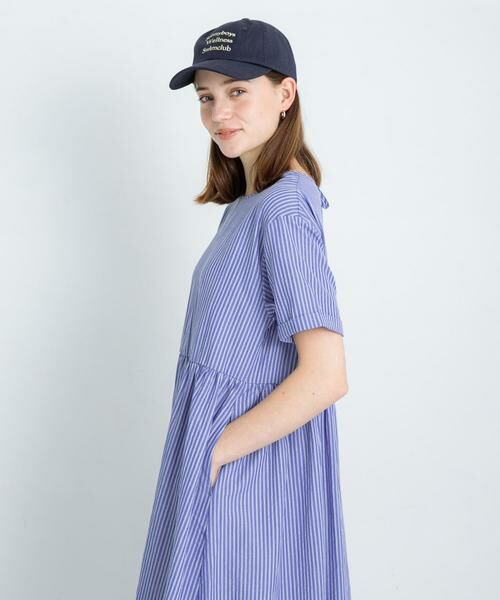 Sonny Label / サニーレーベル ワンピース | ストライプサッカーワンピース | 詳細12