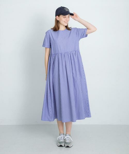 Sonny Label / サニーレーベル ワンピース | ストライプサッカーワンピース | 詳細14