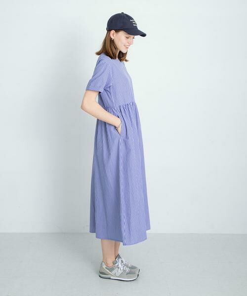 Sonny Label / サニーレーベル ワンピース | ストライプサッカーワンピース | 詳細15