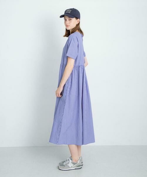 Sonny Label / サニーレーベル ワンピース | ストライプサッカーワンピース | 詳細17