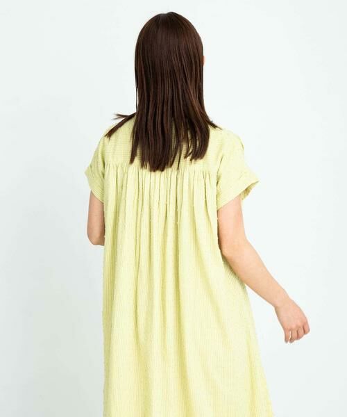 Sonny Label / サニーレーベル ワンピース | コットンストライプドビーギャザーワンピース | 詳細4