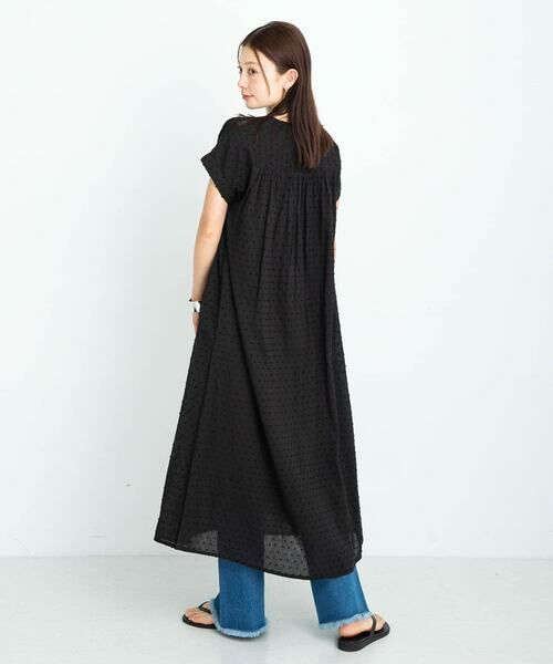 Sonny Label / サニーレーベル ワンピース | コットンストライプドビーギャザーワンピース | 詳細17