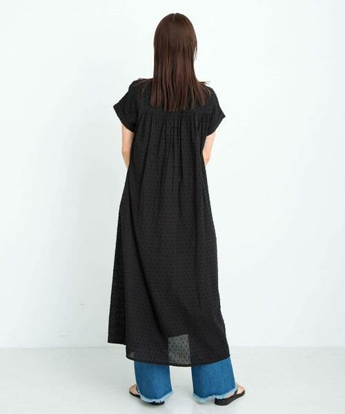 Sonny Label / サニーレーベル ワンピース | コットンストライプドビーギャザーワンピース | 詳細18