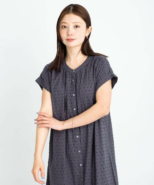 Sonny Label / サニーレーベル ワンピース | コットンストライプドビーギャザーワンピース | 詳細26