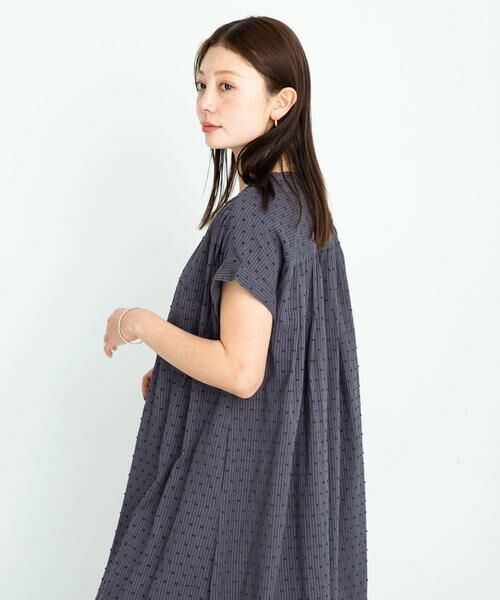 Sonny Label / サニーレーベル ワンピース | コットンストライプドビーギャザーワンピース | 詳細27