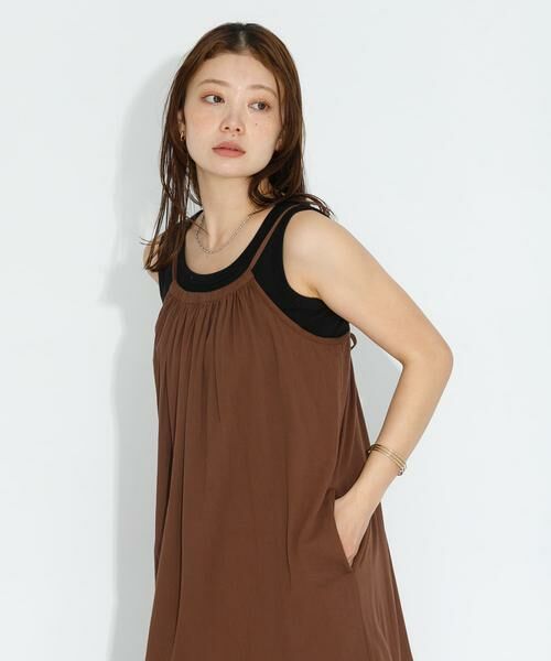 Sonny Label / サニーレーベル ワンピース | シフリーコットンキャミワンピース | 詳細2