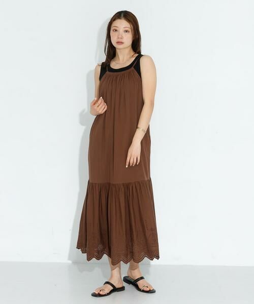 Sonny Label / サニーレーベル ワンピース | シフリーコットンキャミワンピース | 詳細5