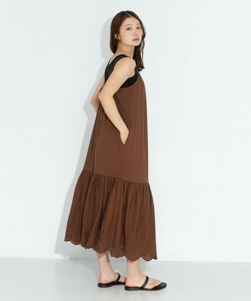 Sonny Label / サニーレーベル ワンピース | シフリーコットンキャミワンピース | 詳細6