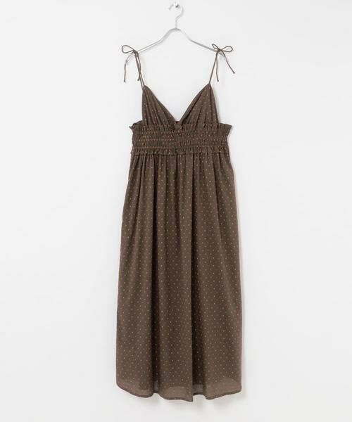 Sonny Label / サニーレーベル ワンピース | コットンドビーシャーリングキャミワンピース | 詳細10