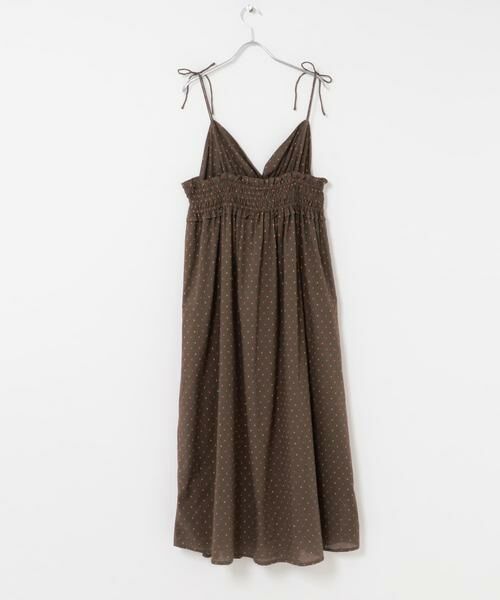 Sonny Label / サニーレーベル ワンピース | コットンドビーシャーリングキャミワンピース | 詳細12