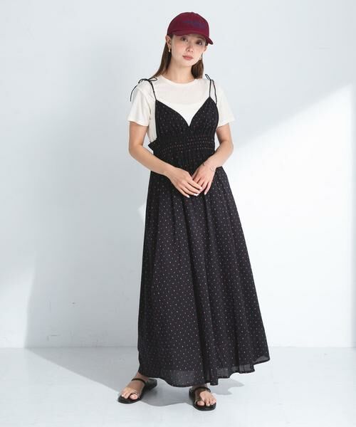 Sonny Label / サニーレーベル ワンピース | コットンドビーシャーリングキャミワンピース | 詳細19