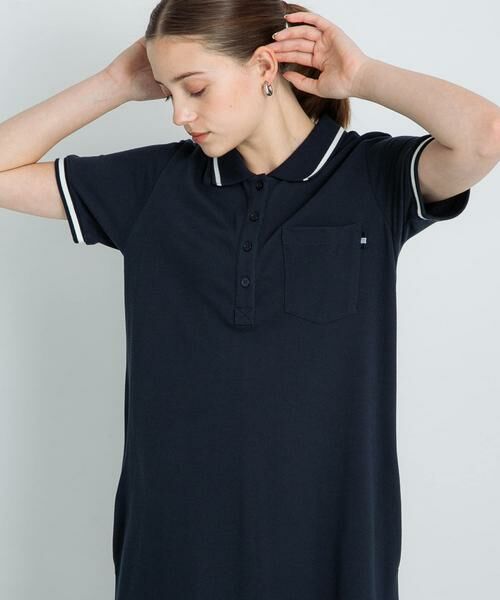 Sonny Label / サニーレーベル ワンピース | 接触冷感カノコポロワンピース | 詳細1