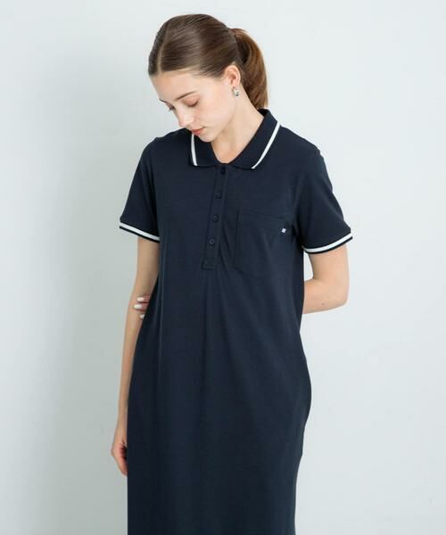 Sonny Label / サニーレーベル ワンピース | 接触冷感カノコポロワンピース | 詳細2