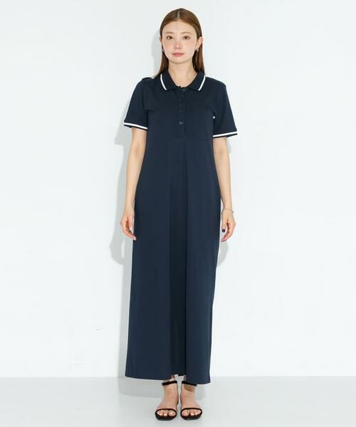 Sonny Label / サニーレーベル ワンピース | 接触冷感カノコポロワンピース | 詳細8