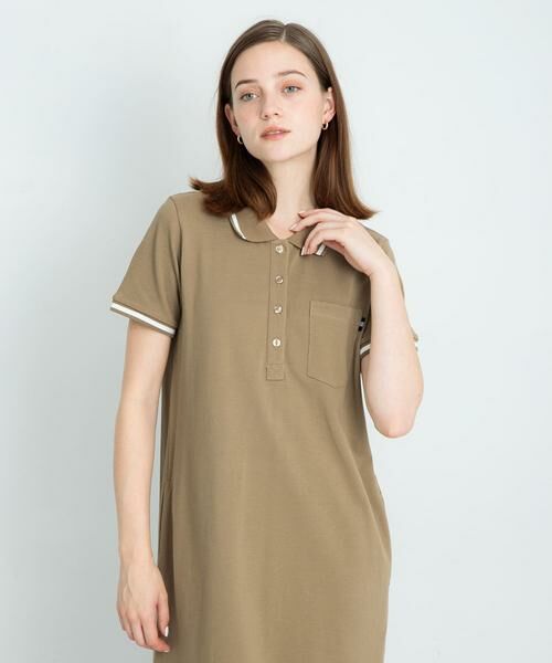 Sonny Label / サニーレーベル ワンピース | 接触冷感カノコポロワンピース | 詳細24