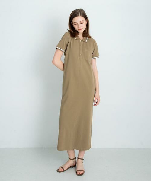 Sonny Label / サニーレーベル ワンピース | 接触冷感カノコポロワンピース | 詳細27