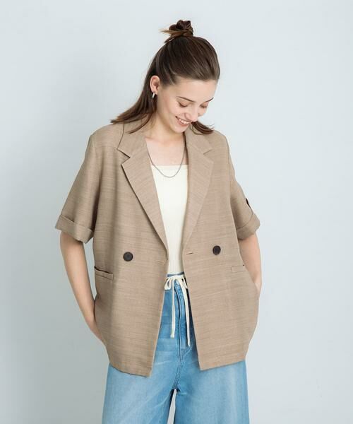 Sonny Label / サニーレーベル その他アウター | メッシュハーフスリーブジャケット | 詳細16