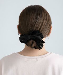 Sonny Label / サニーレーベル ヘアゴム・シュシュ | コットンレースシュシュ