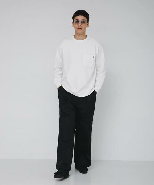 Sonny Label / サニーレーベル Tシャツ | ポンチポケット付ロングスリーブTシャツ | 詳細4