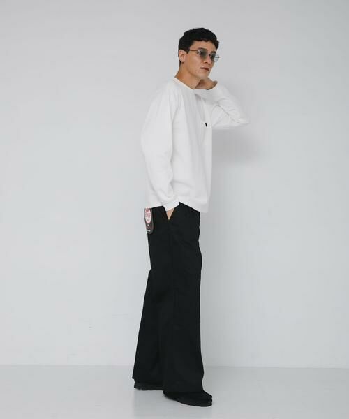 Sonny Label / サニーレーベル Tシャツ | ポンチポケット付ロングスリーブTシャツ | 詳細8