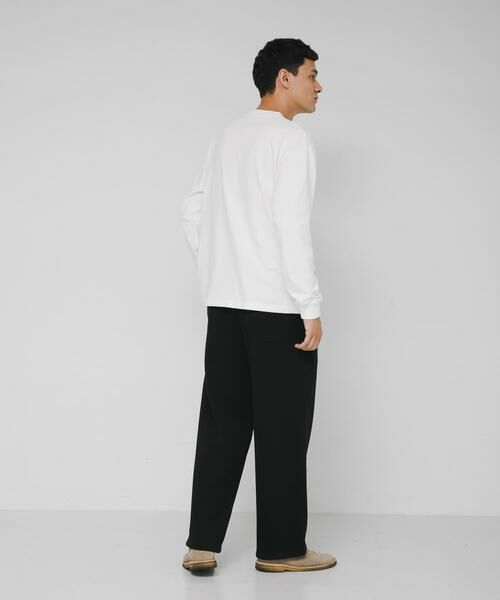 Sonny Label / サニーレーベル Tシャツ | ヘビーウェイトナイロン布帛ポケットロングスリーブTシャツ | 詳細22