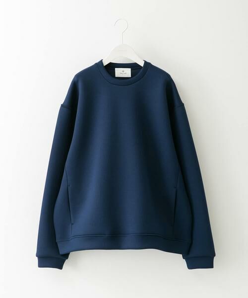 Sonny Label/サニーレーベル ダンボールニットクルーネックプルオーバー ネイビー M Sonny Label/サニーレーベル ダンボールニットクルーネックプルオーバー ネイビー M