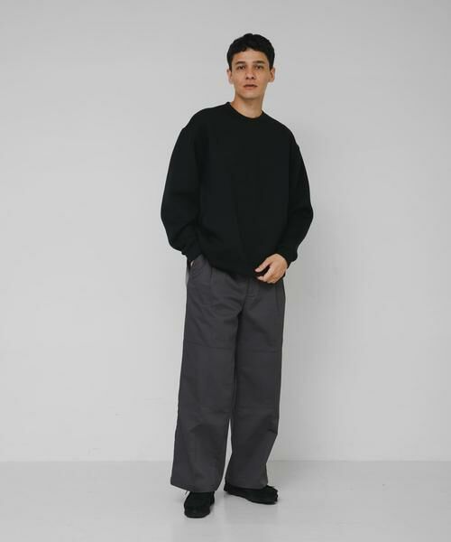 Sonny Label / サニーレーベル その他トップス | ダンボールニットクルーネックプルオーバー | 詳細12