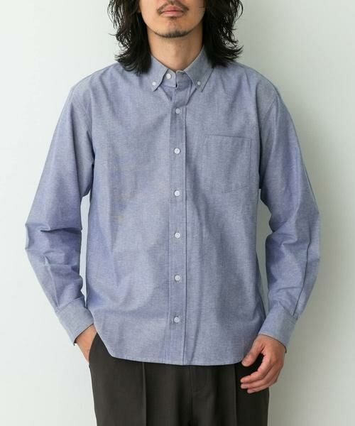 Sonny Label / サニーレーベル シャツ・ブラウス | 抗菌オックスボタンダウン長袖シャツ | 詳細3