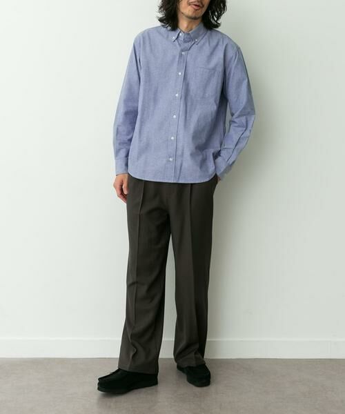Sonny Label / サニーレーベル シャツ・ブラウス | 抗菌オックスボタンダウン長袖シャツ | 詳細4