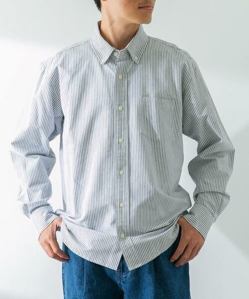 Sonny Label / サニーレーベル シャツ・ブラウス | 抗菌オックスボタンダウン長袖シャツ | 詳細25