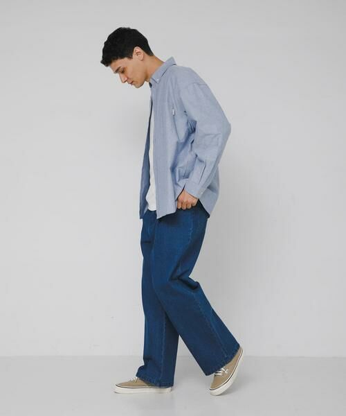 Sonny Label / サニーレーベル シャツ・ブラウス | 抗菌オックスボタンダウンオーバーシャツ | 詳細10